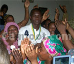 Alain Mosely Nkong célébré par les siens