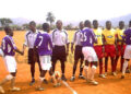 Salutations d'avant match