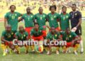 L'équipe nationale du Cameroun ... lors de la dernière CAN