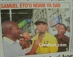 Samuel Eto’o ndani ya dar …