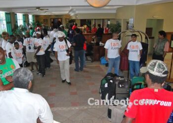 La délégation Camerounaise