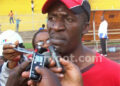 Le coach Alain Wabo après le match