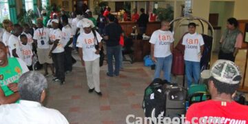 La délégation Camerounaise