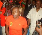 Françoise Mbango reçue à l’ambassade du Cameroun à Beijing