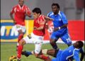 Ahmed Hassan du Al Ahly ici face à Enyimba
