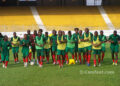 Les Lions A' pendant la dernière journée d'entraînement vendredi à Yaoundé