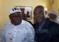 Essomba Eyenga (à d.) et Onambelé Zibi retrouvaille des frères ennemis