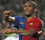 Eto&rsquo;o plus que jamais meilleur buteur d&rsquo;Europe