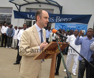 Philippe Morzig, Directeur général de Tractafric Motors, concessionnaire de Mercedes-Benz au Cameroun (Douala)