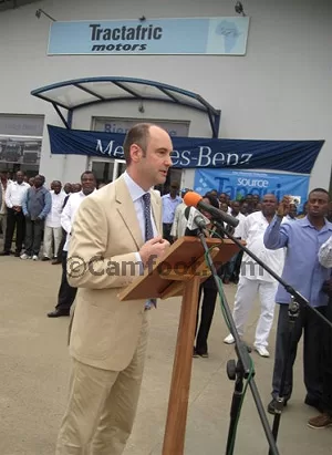 Philippe Morzig, Directeur général de Tractafric Motors, concessionnaire de Mercedes-Benz au Cameroun (Douala)