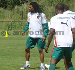 Lions Indomptables : Premier training sous Thomas Nkono