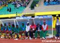 Alain Wabo et les Lionceaux pendant la Can juniors 2009 au Rwanda