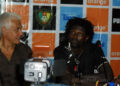 Hubert Véhud et Emmanuel Adebayor