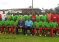 Photo famille avec les joueurs Minimes de Fundesport 2009/2010