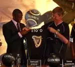 Samuel Eto’o, ambassadeur de la marque Guinness