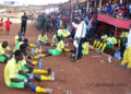 Le président Joseph Feutcheu en lieu et place de l'entraîneur à la pause