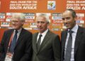 Morten Olsen, du Danemark, Bert Van Marwijk des Pays Bas, Paul Le guen du Cameroun