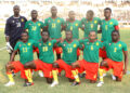 Le 11 entrant Lions A' face au Tchad à Bangui