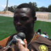 Le gardien Idriss Carlos Kameni répondant à nos questions
