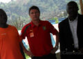 Colleu et les coaches de Matelots et Ngaoundéré University