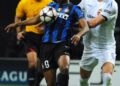 Samuel Eto'o et l'Inter face au CSKA Moscou (1-0)