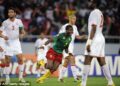 Landry Nguemo après son but face à la Zambie lors de la Can 2010 en Angola