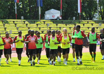 Les Lions ce mardi matin à Lienz