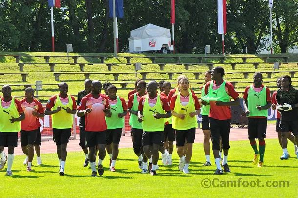 Les Lions ce mardi matin à Lienz