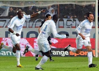 Champions de France 2009-2010! Les marseillais laissent éclater leur joie