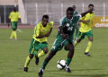 Makadji Boukar en action en championnat d'Oman