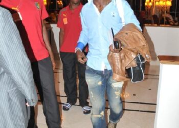 L'arrivée d'Achille Emana