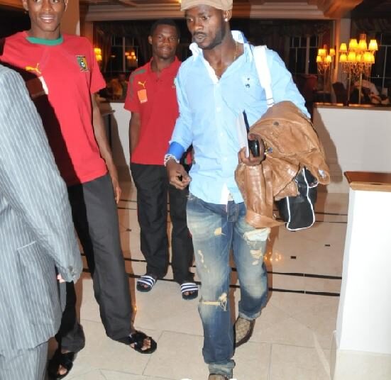 L'arrivée d'Achille Emana