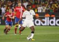 Penalty réussit par Asamoah Gyan à la 85e min