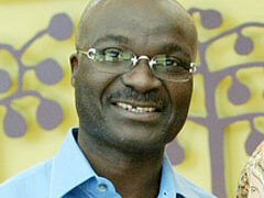 Roger Milla en Afrique du Sud
