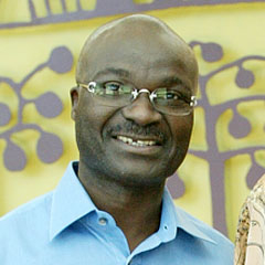 Roger Milla en Afrique du Sud