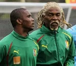 Eto&rsquo;o écrit à Rigobert Song