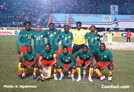 Historique des rencontres Cameroun-RDC