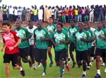 Les Lions se sont entrainés à Garoua