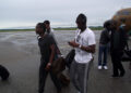 Bassong et Aloys Nong, Assembe et cie débarquant à Garoua