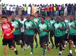 Les Lions se sont entrainés à Garoua