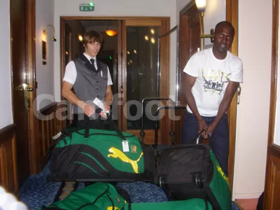 Les lions à Vichy avec Itanje