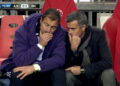 José Mourinho passe des consignes au gardien remplaçant Jerzy Dudek