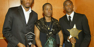 Eto&rsquo;o, Drogba et Gyan forment le trio de la CAF