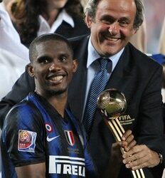 Eto&rsquo;o, meilleur joueur du championnat des clubs