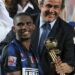 Eto&rsquo;o, meilleur joueur du championnat des clubs