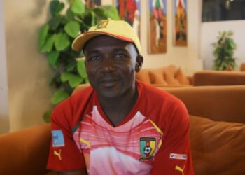 Les lions lions indomptables prêts à rugir