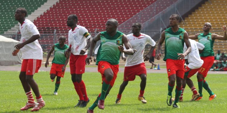 Les Lions espoirs en rodage