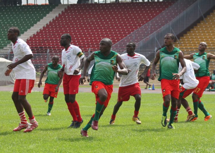 Les Lions espoirs en rodage