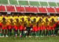 Les Lionceaux lors du récent stage à Yaoundé