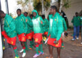 On monte dans le bus pour l'entrainement